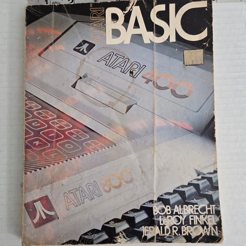 Atari BASIC Bob Albrecht 1979 Vintage Computer Programming Book‎ 400 800